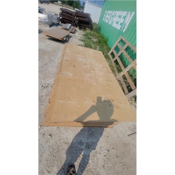 28 Sheets of 5/8” Plywood, 4’ × 8’