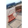 Image 3 : Orange 3-Step Industrial Safety Access Platform Staircase with Handrails 36” wide