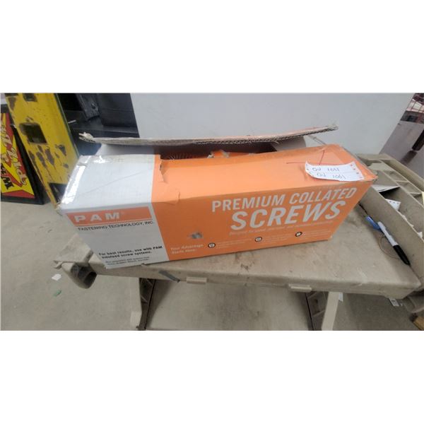 PAM Premium Collated Drywall to Steel Screws, Model SDC2B114, #6 × 1 1/4”, #2 Phillips