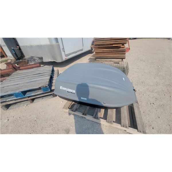 Explorer by SportRack Hard-Shell Car Roof Cargo Box