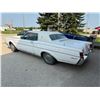 Image 5 : 1971 Lincoln Continental Mark III, 2 Door, 8 Cyl, White, Approx 116,000 Miles, TOD, Keys