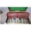 Image 3 : Hohner Tango IIMS Piano Accordion with Red Marbled Finish and Case
