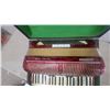 Image 4 : Hohner Tango IIMS Piano Accordion with Red Marbled Finish and Case