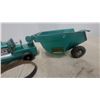 Image 3 : Vintage Structo Rocker Metal Toy scraper buggy Green 22” long