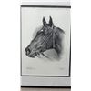Image 13 : Set of 3 Framed Kentucky Derby Winner Sketches, 12.5”×15.5”