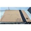 Image 6 : Genuine Trapper Point All Wool Blanket, Made in England, Tan with Black Stripes, Ball Lake Lodge