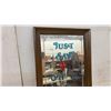 Image 2 : Vintage Old Vienna Lager Beer "Just Say V Oh'Ya" Framed Advertising Mirror, 27 × 15”