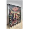 Image 5 : Gottlieb Star Series '80 The Amazing Spider-Man Pinball Machine Framed Backglass, 30 × 24”