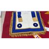 Image 4 : U.S. Marine Corps Ceremonial Flag with Gold Fringe, 36 × 60” and Masonic Master Mason Apron