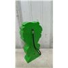 Image 3 : Vintage Green Giant Little Sprout Corded Speaker, Telephone, and Framed Puppies Clock
