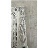 Image 3 : Carved Marble Three-Player Cribbage Board with Abalone Shell Inlays