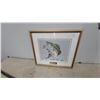 Image 1 : Framed Limited Edition Print "Smallmouth Strike" by Linda Mason, 1995, No. 70/200 17.6”×20” hand