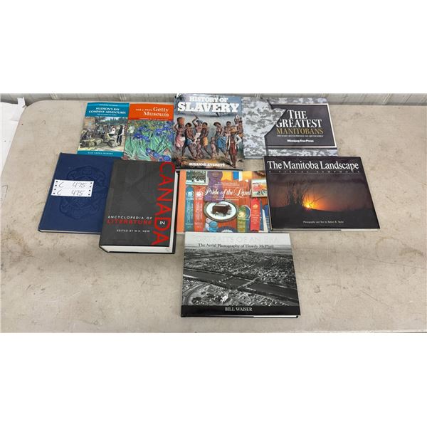 History of Slavery, Greatest Manitobans, Manitoba Landscape, Canadian Literature Encyclopedia
