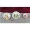 Image 5 : Vintage Children's Dishware Lot: Merry Monsters Glasses, Purdue Stein, Bear Mugs, Bowls