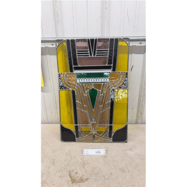 Stained Glass Art - 14.5” x 21”