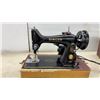 Image 2 : Singer 99K Electric Sewing Machine, 1952, with Foot Pedal and Portable Case