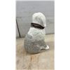 Image 6 : Old English Sheepdog Figurines Including Painted With Plaid Bow and Austin Production 1990, Tallest