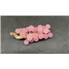 Image 7 : Vintage Lucite Grape Cluster Décor on Driftwood in Amber, Green, and Pink, Set of 3