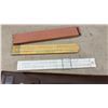 Image 4 : Vintage Drafting Tools, Grip-Line Rubber Type Sets, Slide Rules, Compass Sets, Erasers