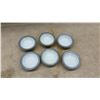 Image 6 : Air Canada PS 3363 TQT Korea Bowls, 6 Cream Bowls, 4 Green Bowls, and 6 Blue-Rim Bowls