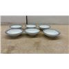 Image 8 : Air Canada PS 3363 TQT Korea Bowls, 6 Cream Bowls, 4 Green Bowls, and 6 Blue-Rim Bowls