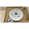 Image 2 : Marcon Portable 4-Speed Record Player, 16/33/45/78 RPM, Suitcase Style, English, Late 1950s