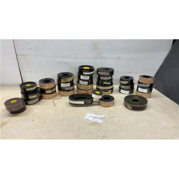 Lot of 35mm Film Trailers Including Free Willy, L.A. Confidential, Police Academy 2, Kickboxer