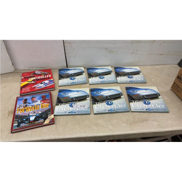 Lot of Automotive Books: 6” The New Beetle" by McCutcheon, Radio Controlled Models