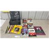 Image 1 : NHL Hockey Treasures Books, Fury, Merv, Icegold, Tennis Magazines