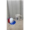Image 4 : Sports Lot: Banners, Beer Glasses, Towels, Mug, Max Poulin Bobblehead