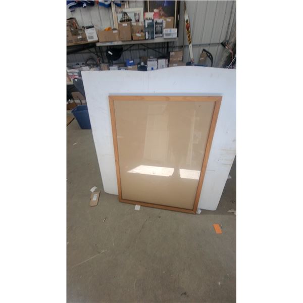 Large Rectangular Wood Picture Frame with Glass Front 32”×42”