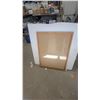 Image 1 : Large Rectangular Wood Picture Frame with Glass Front 32”×42”