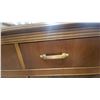 Image 5 : Art Deco Streamline Moderne Wooden Chest of Drawers with Chevron Veneer, 1930s-1940s 38”×60”×21”