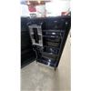 Image 5 : Sanyo Compact Stainless Steel Mini Fridge with Can Dispenser