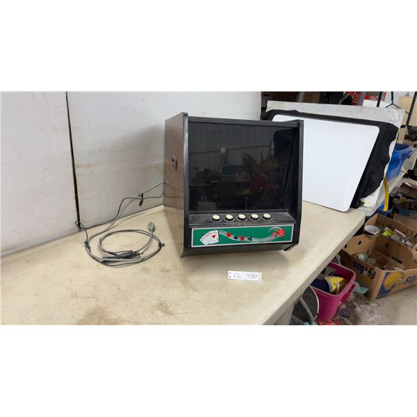 Coleco Las Vegas Tabletop Black Jack Arcade Electronic Game