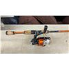 Image 2 : Six Fishing Rods and 3 Reels Including Shakespeare Amphibian and Abu Garcia