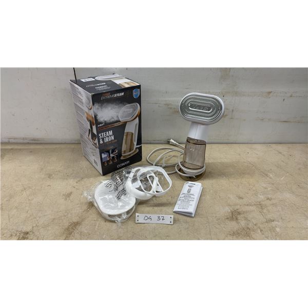 Conair ExtremeSteam 2-in-1 Turbo Handheld Garment Steamer and Iron, Model GS98FMC