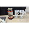 Image 2 : Budweiser "A Perfect Christmas" Stein, Canada Centennial Mugs, Tiered Stand, Egg Plate