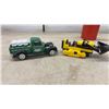 Image 10 : Vintage Farm Toys: International Wagon, Grain Wagon, Spreader, Oiler