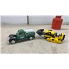 Image 12 : Vintage Farm Toys: International Wagon, Grain Wagon, Spreader, Oiler