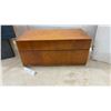 Image 4 : Vintage Wooden Storage Lot: Medicine Cabinet, 22 × 14 × 6”, Lidded Specimen Box, 8 1/2 × 10 × 19