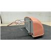 Image 3 : Vintage Hook-On Headboard Portable Electric Lamp, Pink with Floral Decal