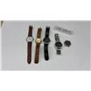 Image 1 : Geneve, Bulova, Modiya and Jean Perret Geneve Wristwatches, Leather and Metal Straps