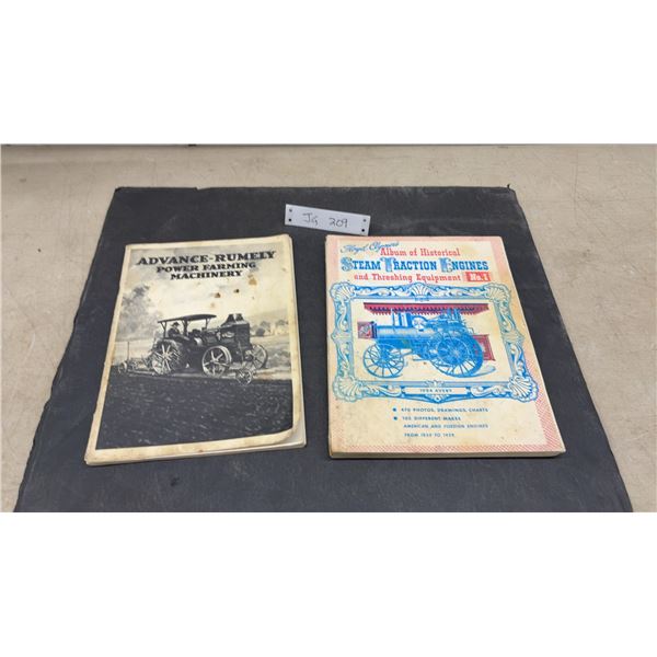 Advance-Rumely Power Farming Machine Catalog and 1949 Floyd Clymer's Album of Historical Steam