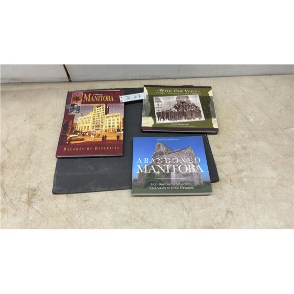 3 Books on Manitoba: Abandoned Manitoba, With One Voice, and Decades of Diversity