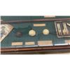 Image 3 : "History of Golf" Framed Display Case With Antique-Style Clubs and Balls, 13 × 41 1/2 × 3 1/2”