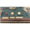 Image 5 : "History of Golf" Framed Display Case With Antique-Style Clubs and Balls, 13 × 41 1/2 × 3 1/2”