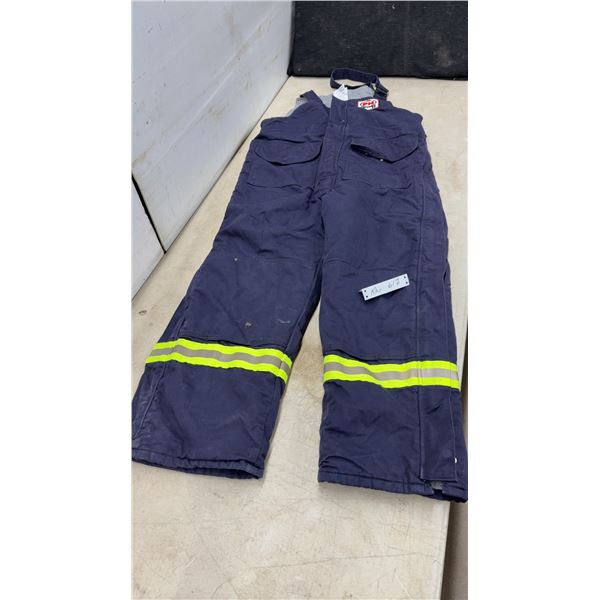 Actionwear FR Flame Resistant Insulated Bib Overalls, Sz L