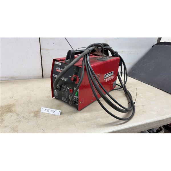 Lincoln Electric Handy Core Flux-Cored Wire Welder, Model 11059, 35-88 Amps, 115V