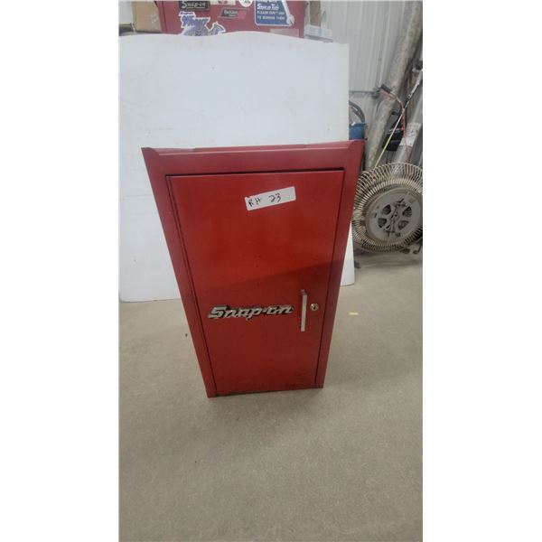 Snap-on Vintage Right Hand Side Cabinet with Hinged Door, Chrome Handle, Lock and Drawers